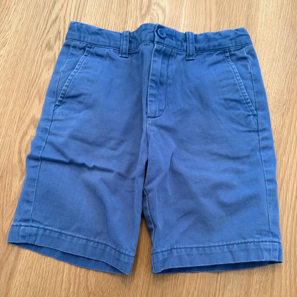 Crewcuts Light Blue Buckley Cotton Shorts - Size 8